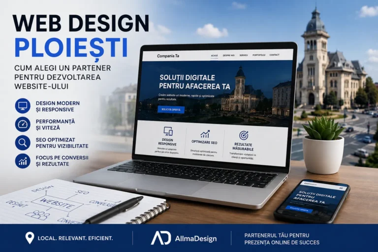 Web design Ploiești: cum alegi un partener pentru dezvoltarea website-ului Web design Ploiești